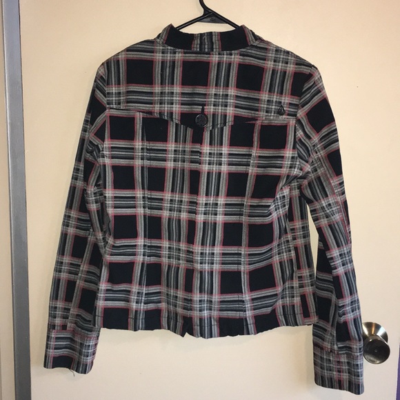 Volcom, Double Breasted, Plaid, Blazer - Picture 3 of 8